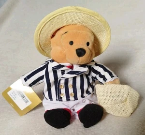 Disney Winnie The Pooh Regatta Pooh Plush Soft Beanie Toy - tagged - Picture 1 of 3