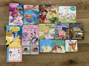 Lot of 15 Girl Board Books-Fairy School Days, Peppa Pig, Beauty and the Beast... - Imagen 1 de 11