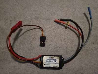 E-flite 10-Amp Pro Brushless ESC EFLA1010 Speed Controls Aircraft - Image 1 of 2