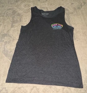 Ron Jon Surf Shop Clearwater Beach FL Gray Tank Top Surf Surfing Mens SZ Small - Picture 1 of 5