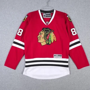 Chicago Blackhawks Jersey Womens Large Patrick Kane Reebok Licensed Stitched - Picture 1 of 11