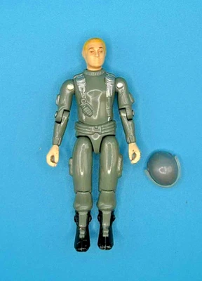 Hawk V1 Straight Arm 100% Complete G.I. Joe 1982 Hasbro Vintage Action Figure - Image 1 of 3