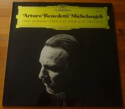 Arturo Benedetti Michelangeli, " Chopin " DG Ger 2530 236 EX/NM - Photo 1/4