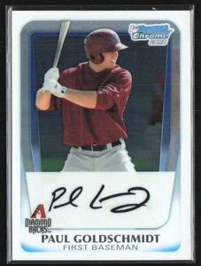 Paul Goldschmidt 2011 Bowman Chrome E #BCP99 Arizona Diamondbacks - Picture 1 of 2