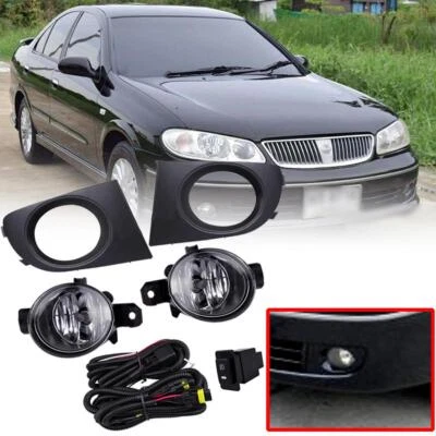 Juego de faros antiniebla para Nissan Bluebird Sylphy Sunny Neo Almera N16 2004-2008 Foto 1 de 4