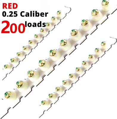 BLUEPOINT 200 Level-5 Red Strip Loads for POWERS P35S SIMPSON PT25-S Ramset R25 Hilti DX35