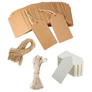 Kraft Tags - Diy Paper Gift Tag - Picture 1 of 4