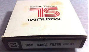 MARUMI SL 55mm SLIP-ON SYSTEM FILTER DUAL IMAGE SPECIAL EFFECT 55 SL Doub EXP - Picture 1 of 1