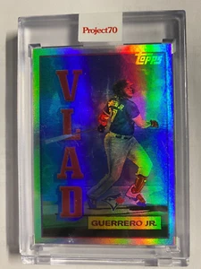 VLADIMIR GUERRERO 2022 BLU JAYS TOPPS PROJECT 70 CHROME # 51 / 70 ENCASED MINT - Picture 1 of 3