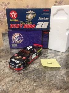2000 Action 1:24 Ricky Rudd #28 Texaco Marines Ford Taurus Die-cast Stock Car - Picture 1 of 6