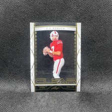 C.J. Stroud #C-31 Gold Numbered 24/35 2023 Leaf Trinity Clear Ohio Houston