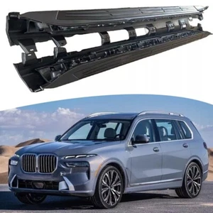 Barra Nerf pedal lateral estribo negra compatible con BMW X7 G07 2019-2024 - Imagen 1 de 9