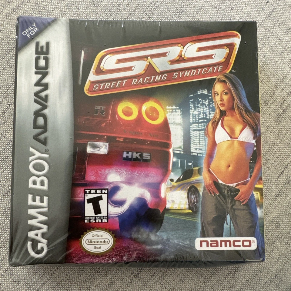 SRS: Street Racing Syndicate Nintendo Game Boy Advance, 2006) lacrado de fábrica novo - Imagem 1 de 3