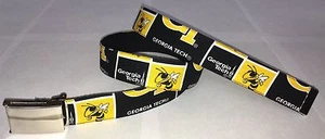 Georgia Tech Yellow Jackets Buzz BELT NCAA Fan Game College Alumni Team Apparel - Picture 1 of 2