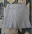 Royal Robins Gray Skirt Size 9 Woth Bottom Ryffles
