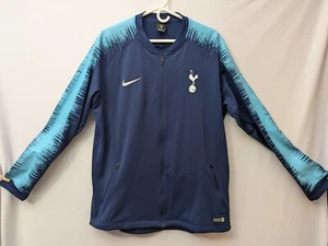 Nike Tottenham Hotspur Anthem Track Jacket Blue Green 2018/19 920057-458 Size XL - Picture 1 of 9
