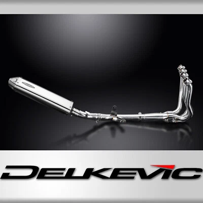 Suzuki GSX-S1000 2016-2024 Complete Exhaust 4-1 17" Tri-Oval Stainless Muffler - Image 1 of 4