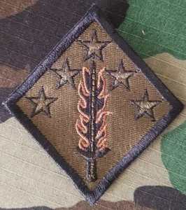 US Army Patch 20th CBRNE Cmd Subdued BDU-DBDU-DCU-WOODLAND - Picture 1 of 1