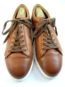 Allen Edmonds "COURTSIDE" Men's Low-Top Leather Dress Sneakers 8.5 D Chili(480N) - Picture 1 of 10