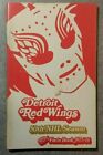 1975 76 DETROIT RED WINGS 50TH SEASON VINTAGE  NHL MEDIA GUIDE STATS RUTHERFORD