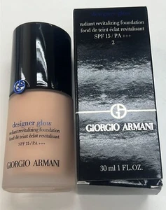 Giorgio Armani Designer Glow Radiant Revitalizing Foundation - #2 30ml/1oz - Picture 1 of 1