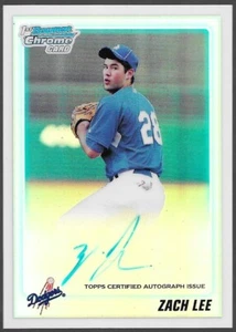2010 Topps Bowman CH Draft Picks Zach Lee Prospect Auto /500 Los Angeles Dodgers - Picture 1 of 4