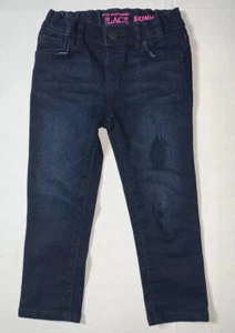Preowned- The Childrens Place Skinny Denim Jeans Girls (Size 3T) - Picture 1 of 5
