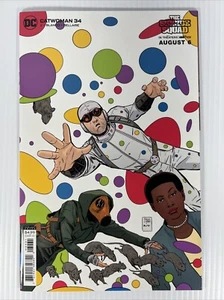 Catwoman #34 Vol 5 Steve Lieber Suicide Squad Movie Variant DC Comics 2021 NM - Picture 1 of 8