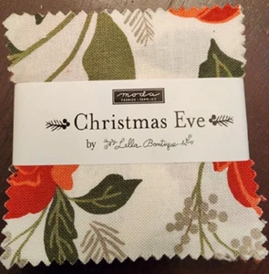 Moda CHRISTMAS EVE by Lella Boutique 2.5 Mini Charm Pack - Picture 1 of 1