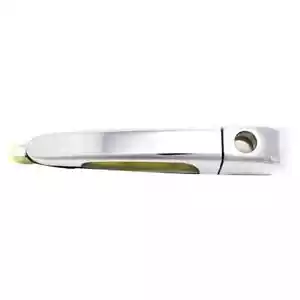 New Front Left Exterior Door Handle All Chrome Fits 2006-12 Kia Sedona HY1310122 - Picture 1 of 5