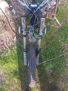 Horquillas delanteras Honda XL70 1974 tres árboles sin manillar ni rueda - Imagen 1 de 3