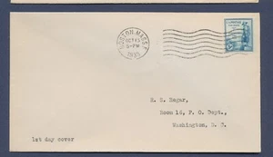 USA - Scott 734 FDC - October 13, 1933 --a - Picture 1 of 1
