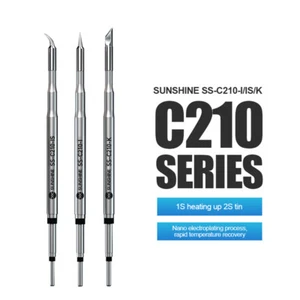 New C210 Soldering Iron Tip for Welding Platform Handles Integrated Welding Head - Bild 1 von 17