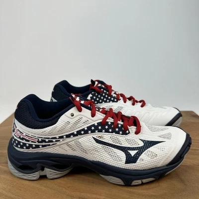 Nuevas Mujeres Mizuno Wave Lightning Z4 Tenis de Voleibol Zapatos Talla 6 M Foto 1 de 4