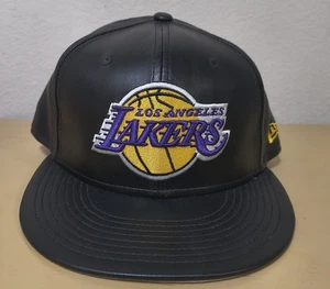 Los Angeles Lakers New Era 59/50 Size 7 1/2 Fitted Hat Pre Owned - Picture 1 of 5