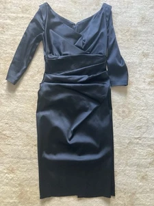 TALBOT RUNHOF Cocktailkleid Damen Kleid Gr. DE 38 schwarz Elegant - Bild 1 von 8