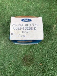 1964 1965 1966 Ford Mustang front indicator light lens NOS C5ZZ-13208-C CLEAR - Picture 1 of 6