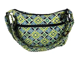 Vera Bradley "Daisy Daisy" Crossbody Bag, Quilted, Paisley Pattern Retired - Picture 1 of 8