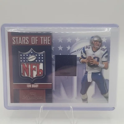 Game Worn 2007🔥🔥🔥 - Stars of the NFL Tom Brady #NFL-5 Materials (MEM) Foto 1 de 2