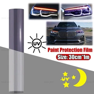 Paint Protection PPF UV White To Purple Auto Headlight Taillight Fog Tint Film - Picture 1 of 8