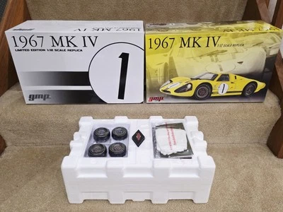 GMP FORD GT40 MK IV YELLOW #1 1/500 1/12 SCALE NEW IN BOX STUNNING PIECE!!!!! - Image 1 of 4