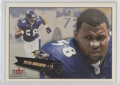 2001 Fleer Tradition Peter Boulware #25 - Image 1 of 2