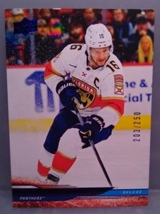 2024-25 UD Aleksander Barkov Deluxe #80 203/250 Florida Panthers - Imagen 1 de 5