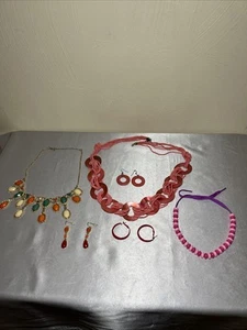 Colorful Vintage Fashion Jewelry Lot 80s - Y2Ks - Picture 1 of 11