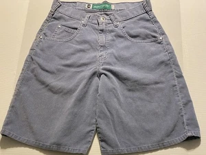 Vintage 90’s Levi’s Silvertab Boxy Short Corduroy Skate Grudge Shorts Blue 30x10 - Picture 1 of 16