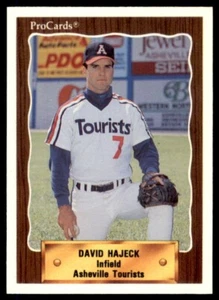 1990 PROCARDS ASHVILLE TOURISTS DAVID HAJECK #2754 - Picture 1 of 2