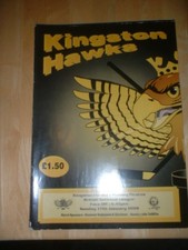 1998/99 KINGSTON HAWKS HULL V PAISLEY PIRATES ICE HOCKEY  17/1/99