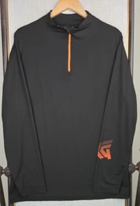 PXG Mens 1/4 Zip Lightweight Performance Pullover Black Golf Wicking Stretch - Picture 1 of 12