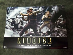 The Chronicles Of Riddick lobby cards/stills - Vin Diesel