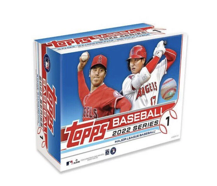 Topps 2022 Baseball Gravity Feed Box - 330 Cards